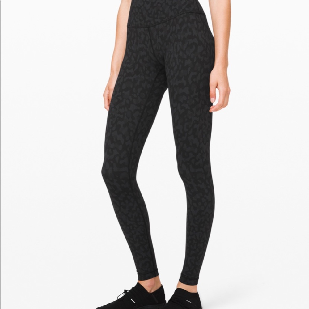 Lululemon Leopard Highrise Wunderunder leggings 4